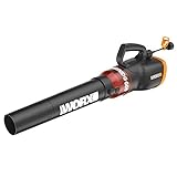 WORX WG520 12 Amp Turbine 600 Electric Leaf Blower