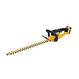 DEWALT 20V MAX* Cordless Hedge Trimmer, 5.0 Ah, 22-Inch (DCHT820P1)