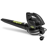 Sun Joe SBJ597E 6-Amp, 155-MPH Windspeed, All Purpose Electric Blower, Lightweight & Portable for...