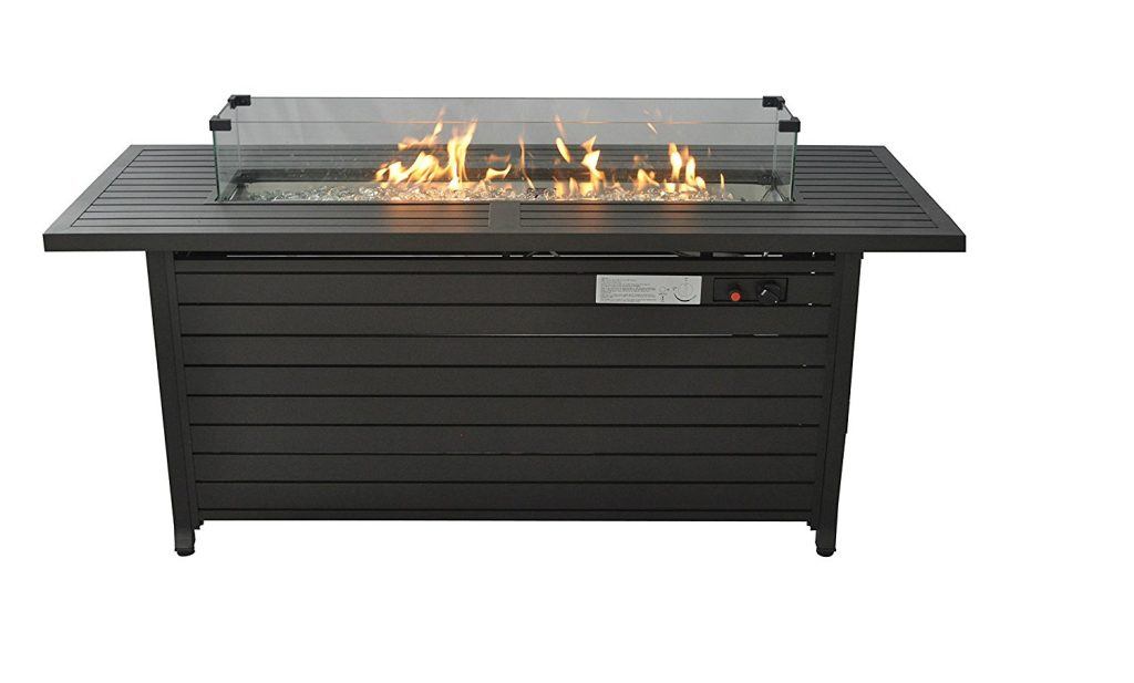 Legacy Heating Extruded Aluminum Fire Table
