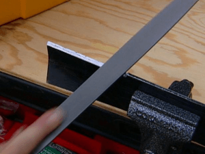 sharp lawn mower blade